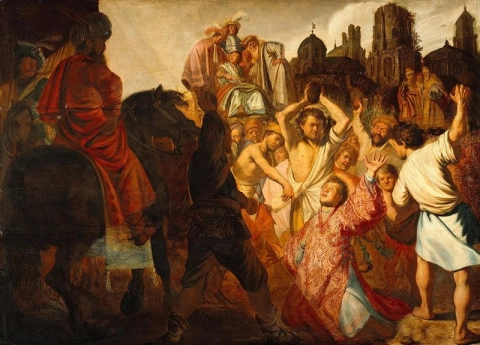 Die Steinigung des Heiligen Stephanus