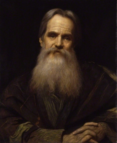 Portret van William Holman Hunt 1900