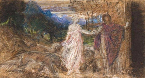Study For The Resurrection. Orpheus And Ulysses