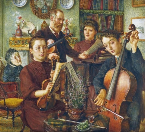 الموسيقيون 1891-92