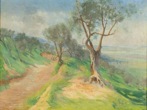 Spor gjennom skogen 1894