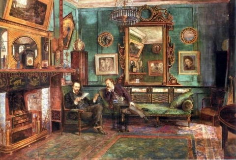 Dante Gabriel Rossetti Theodore Watts-dunton 1882
