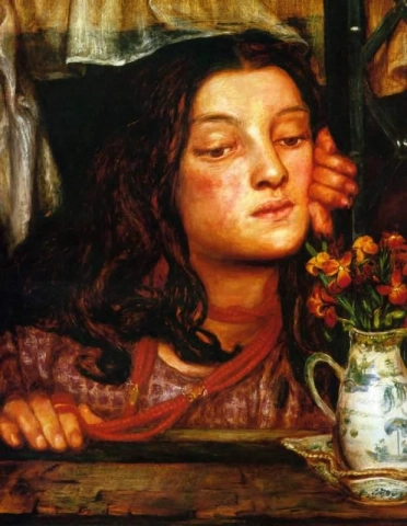 格子の少女 1862