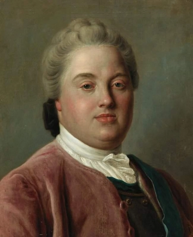 Porträtt av Prins Frederick Christian av Sachsen