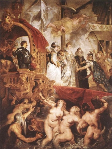 A chegada de Maria de Médicis a Marselha