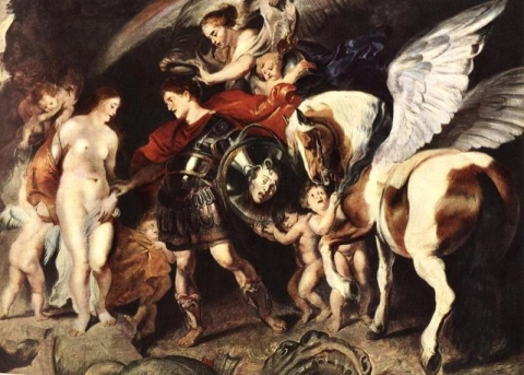 Perseo consegna Andromeda, 1620-1625
