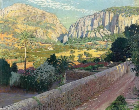 L Estret De Valldemossa Mallorca Ca. 1903-04