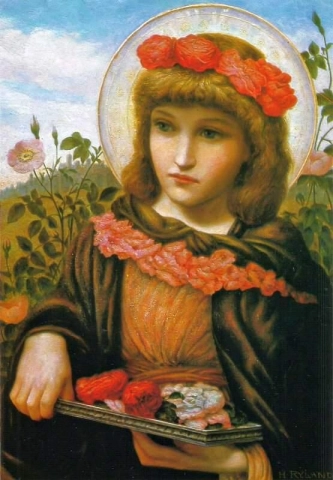 多萝西娅与玫瑰