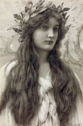 Maiden With A Laurel Wreath
