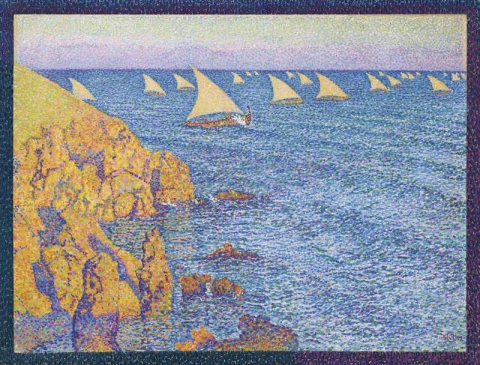 Средиземноморские рыбацкие лодки 1892 г.