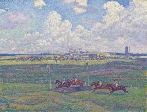 Racecourse In Boulogne-sur-mer 1900