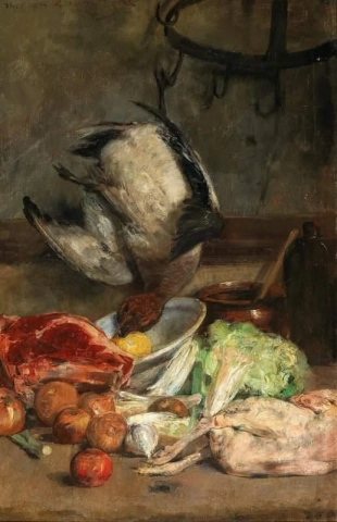 In cucina Natura morta 1878-80 circa