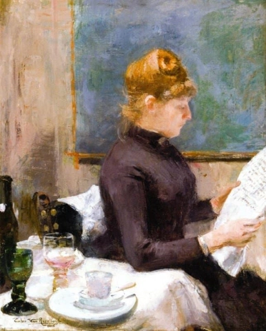 读书女士 1885