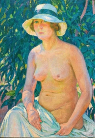 Nude With Panama 1924
