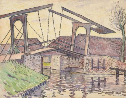 Мост в Голландии 1896 г.