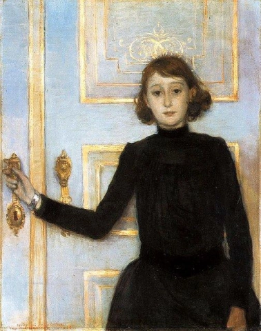 玛格丽特·范·蒙斯肖像 1886