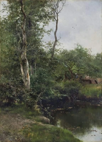 The Pond In Friaucourt Ault