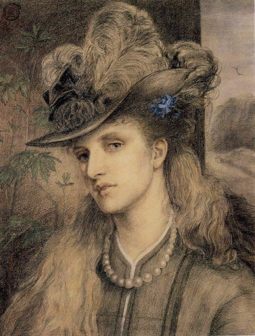 Een Fasionable Dame 1873