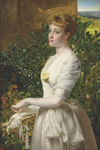 朱莉娅·史密斯·考德威尔肖像 1889