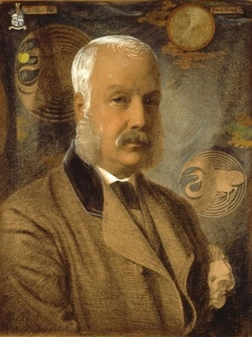 السير ويليام أندرسون روز 1875