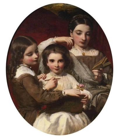 Retrato de las hermanas Russell
