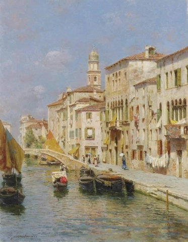 Kanaal In Venetië