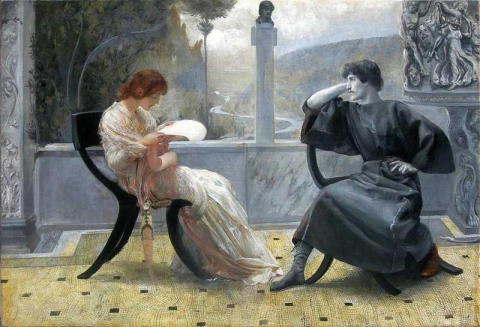 독서 또는 카탈로스와 클로디아 1904