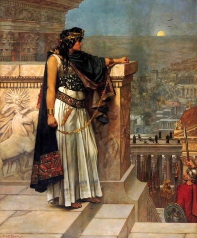 Queen Zenobia S Last Look Upon Palmyra