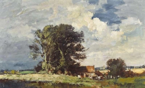 En Suffolk Farm-sommar
