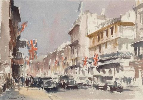 Calle Dover junio de 1953