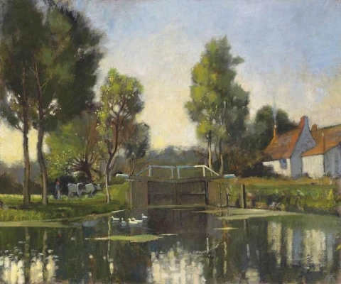 Geldeston Lock 1924