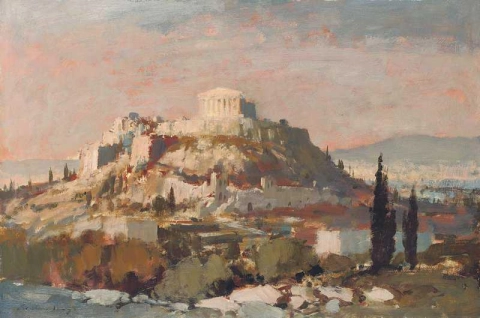 A Acrópole Atenas