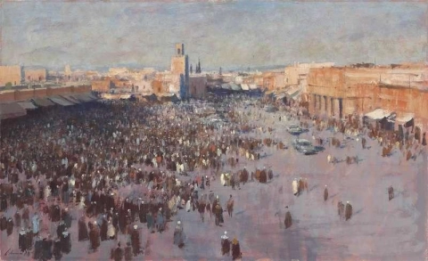 La plaza Jemaa El-Fna de Marrakech