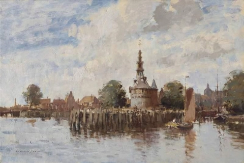 A Torre de Vigia em Hoorn Holland