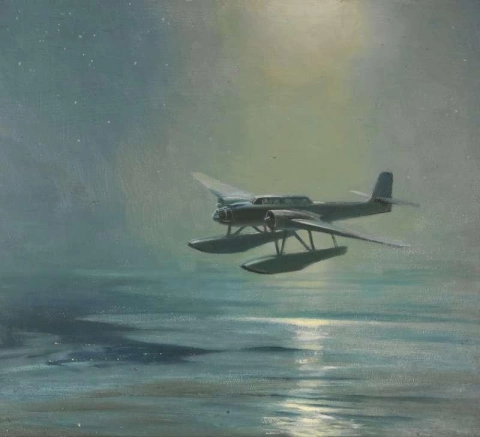 O Winkle, um avião flutuante da Segunda Guerra Mundial