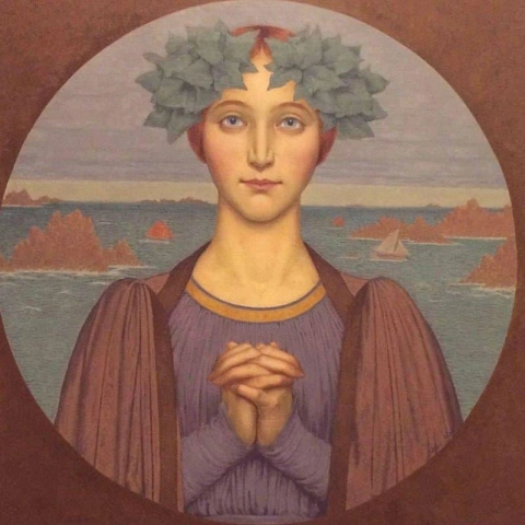 La Fille De La Mer Le De Brehat Ca. 1903