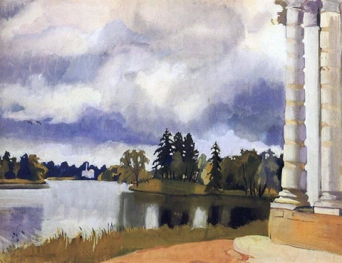 Sjön i Tsarskoye Selo