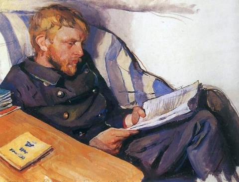 B.a.セレブリャコフの肖像
