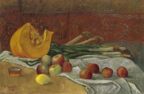 カボチャのある静物画 1908