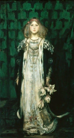 Porträtt av Magnolia 1899