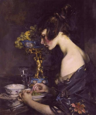塞夫尔花瓶，约 1910 年