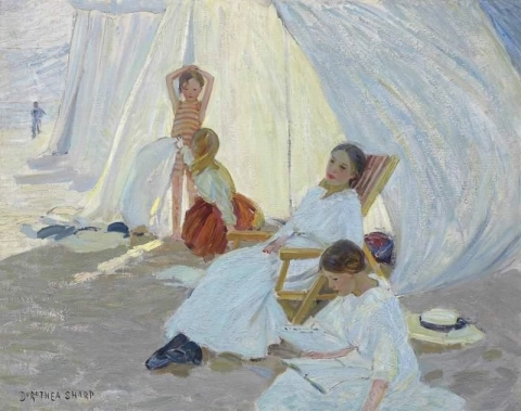 A Day By The Sea Ca. 1914