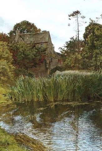 Syksyinen puutarha 1913