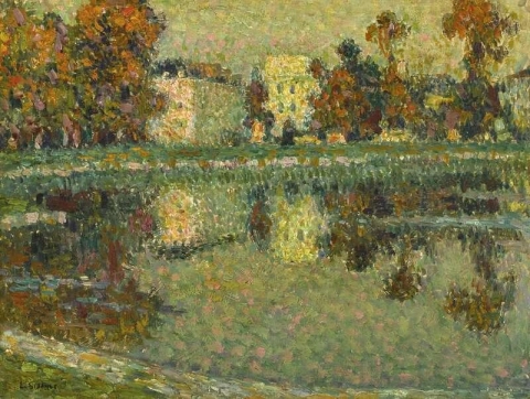 Autumn In Versailles Ca. 1917