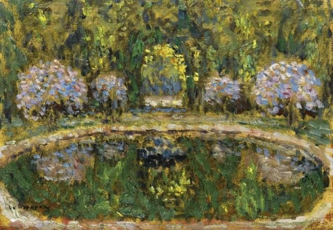 Bacino del Trianon Versailles circa 1916
