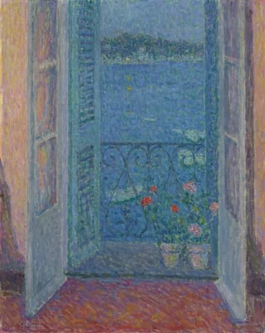 Окно в сумерках Вильфранш-сюр-Мер 1926