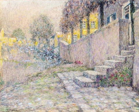 The Staircase On The Shore 1920