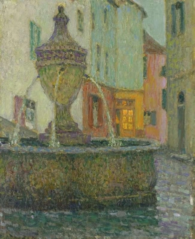 La fuente de Saint-Paul de Vence 1925