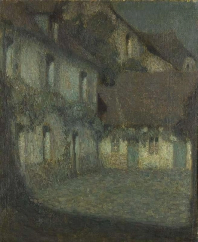 La Maison Un Soir De Lune Gerberoy Ca. 1925