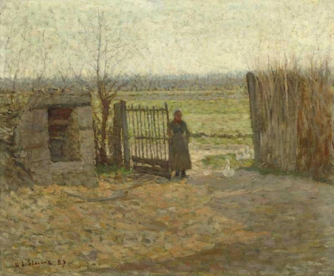 The Farm Door 1887